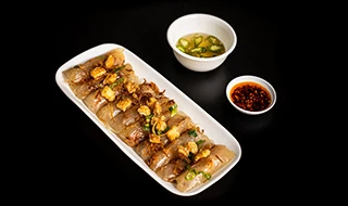 Mực Chiên Giòn Sốt Chanh Dây